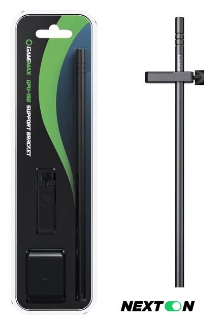 Держатель видеокарты GameMax GPU-192 (черный) - Изображение №8 — Интернет-магазин Nexton