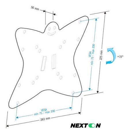Кронштейн для телевизора Holder LCDS-5051 - Изображение №3 — Интернет-магазин Nexton