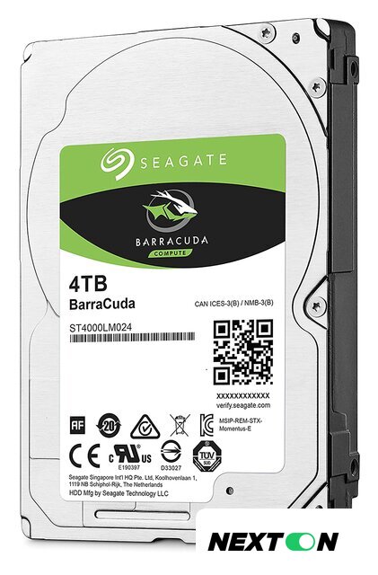 Жесткий диск Seagate Barracuda 4TB [ST4000LM024] - Изображение №3 — Интернет-магазин Nexton