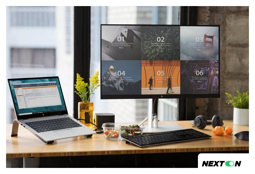 Монитор HP E27q G4 9VG82A9 - Изображение №7 — Интернет-магазин Nexton