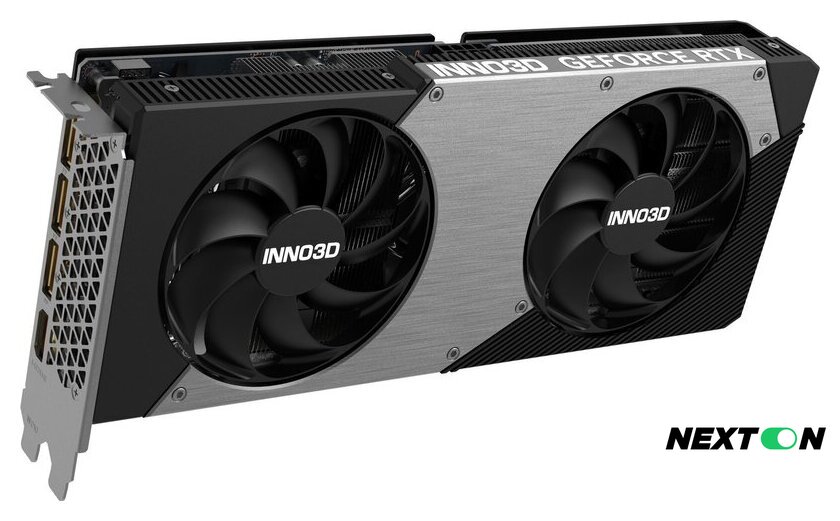 Видеокарта Inno3D GeForce RTX 5060 Ti 16GB Twin X2 OC N506T2-16D7X-191073N - Изображение №1 — Интернет-магазин Nexton