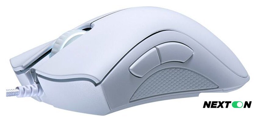 Игровая мышь Razer DeathAdder Essential Mercury White - Изображение №2 — Интернет-магазин Nexton