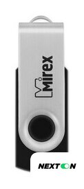 USB Flash Mirex Color Blade Swivel Rubber 2.0 32GB 13600-FMURUS32 - Изображение №1 — Интернет-магазин Nexton