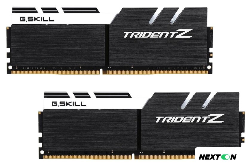 Оперативная память G.Skill Trident Z 2x8GB DDR4 PC4-25600 F4-3200C16D-16GTZKW - Изображение №1 — Интернет-магазин Nexton