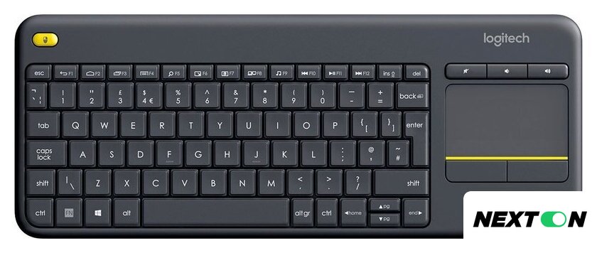 Клавиатура Logitech K400 Plus 920-007147 (черный) - Изображение №1 — Интернет-магазин Nexton
