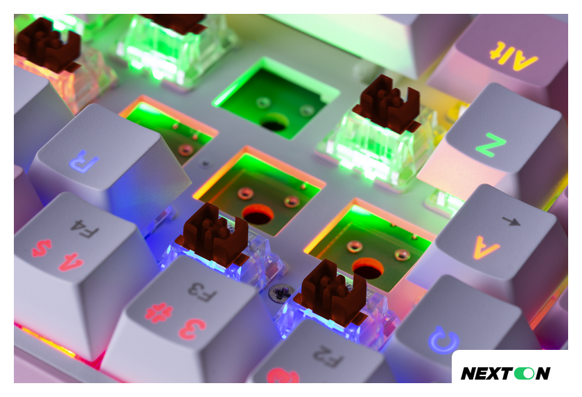 Клавиатура Redragon Fizz (розовый/белый) - Изображение №16 — Интернет-магазин Nexton