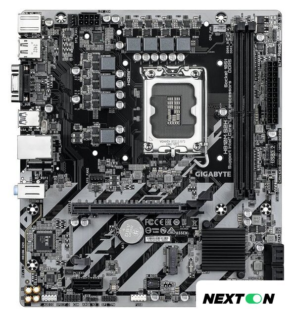 Материнская плата Gigabyte H810M S2H - Изображение №1 — Интернет-магазин Nexton