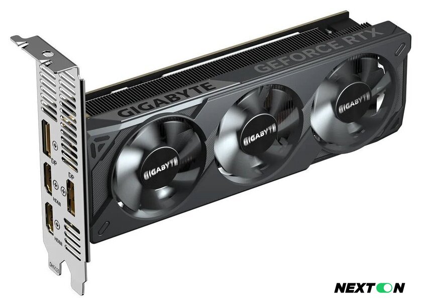 Видеокарта Gigabyte GeForce RTX 5050 OC Low Profile 8G GV-N5050OC-8GL - Изображение №1 — Интернет-магазин Nexton