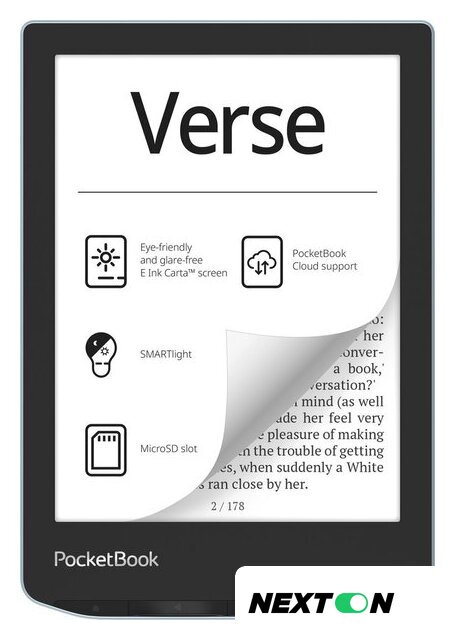 Электронная книга PocketBook 629 Verse Bright Blue - Изображение №1 — Интернет-магазин Nexton
