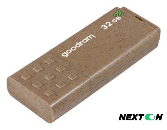 USB Flash GOODRAM UME3 Eco Friendly 32GB (коричневый) - Изображение №2 — Интернет-магазин Nexton