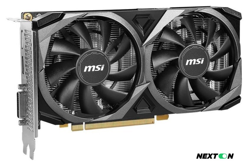 Видеокарта MSI GeForce RTX 3050 Ventus 2X XS 8G OC - Изображение №2 — Интернет-магазин Nexton