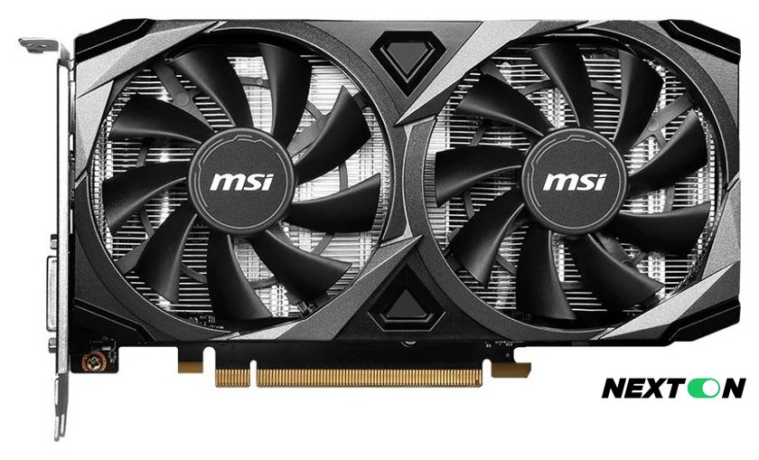 Видеокарта MSI GeForce RTX 3050 Ventus 2X XS 8G OC - Изображение №1 — Интернет-магазин Nexton
