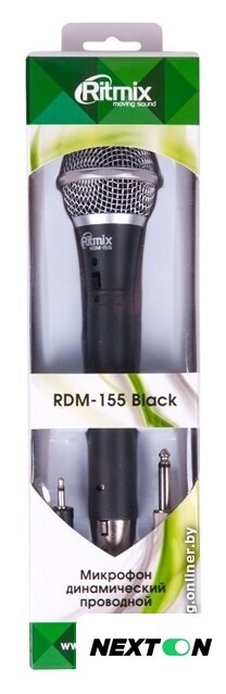 Проводной микрофон Ritmix RDM-155 - Изображение №4 — Интернет-магазин Nexton