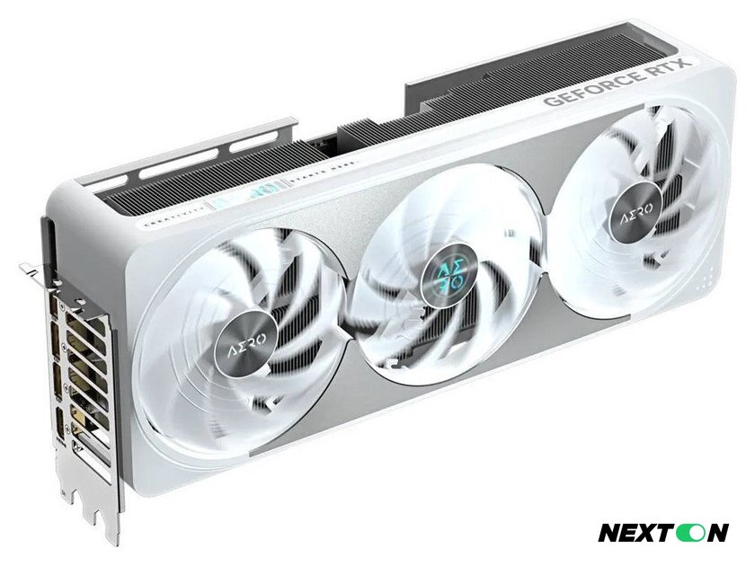Видеокарта Gigabyte GeForce RTX 5070 Ti Aero OC 16G GV-N507TAERO OC-16GD - Изображение №1 — Интернет-магазин Nexton