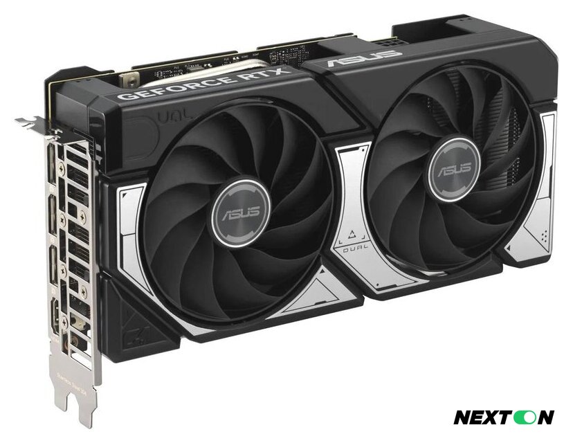 Видеокарта ASUS Dual GeForce RTX 5060 Ti 8GB GDDR7 OC Edition DUAL-RTX5060TI-O8G - Изображение №1 — Интернет-магазин Nexton