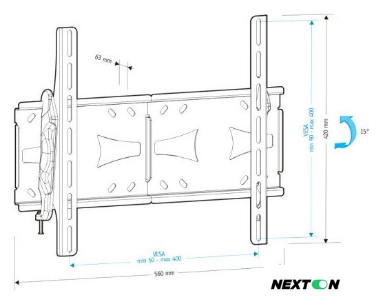 Кронштейн для телевизора Holder LCDS-5071 - Изображение №2 — Интернет-магазин Nexton