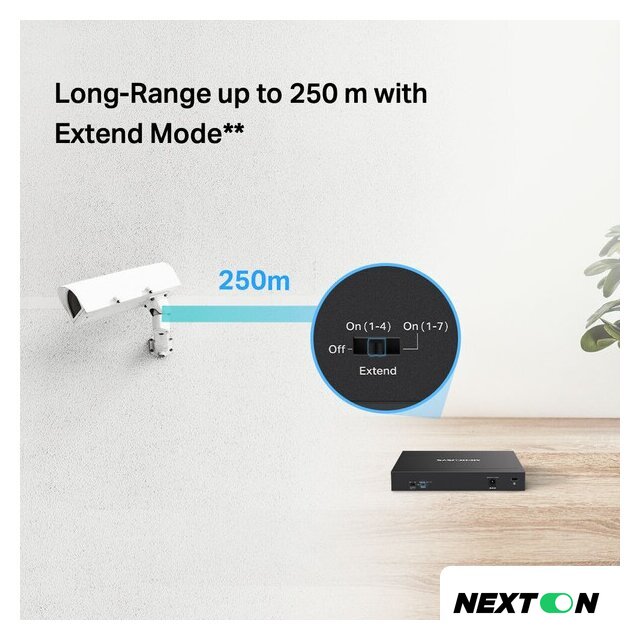 Неуправляемый коммутатор Mercusys MS108GP - Изображение №6 — Интернет-магазин Nexton