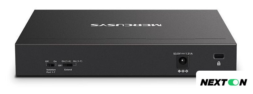 Неуправляемый коммутатор Mercusys MS108GP - Изображение №3 — Интернет-магазин Nexton