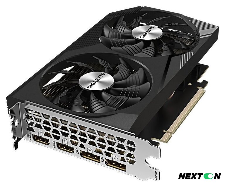 Видеокарта Gigabyte GeForce RTX 3050 Windforce OC V2 8G GV-N3050WF2OCV2-8GD - Изображение №4 — Интернет-магазин Nexton