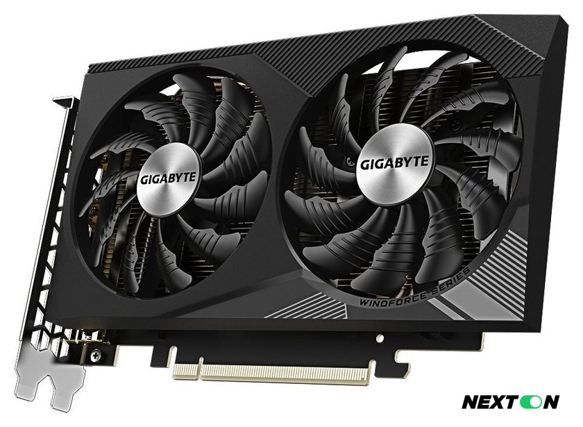 Видеокарта Gigabyte GeForce RTX 3050 Windforce OC V2 8G GV-N3050WF2OCV2-8GD - Изображение №3 — Интернет-магазин Nexton