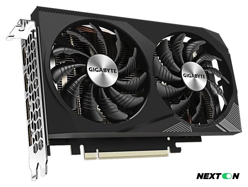 Видеокарта Gigabyte GeForce RTX 3050 Windforce OC V2 8G GV-N3050WF2OCV2-8GD - Изображение №1 — Интернет-магазин Nexton