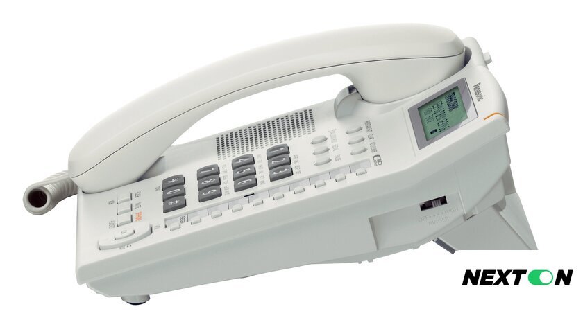 Проводной телефон Panasonic KX-TS2388UAW (белый) - Изображение №3 — Интернет-магазин Nexton