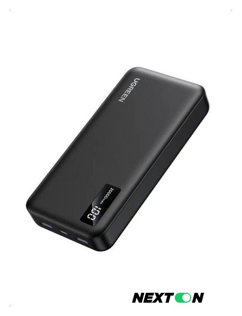 Внешний аккумулятор Ugreen PB312 20000mAh (черный) - Изображение №2 — Интернет-магазин Nexton