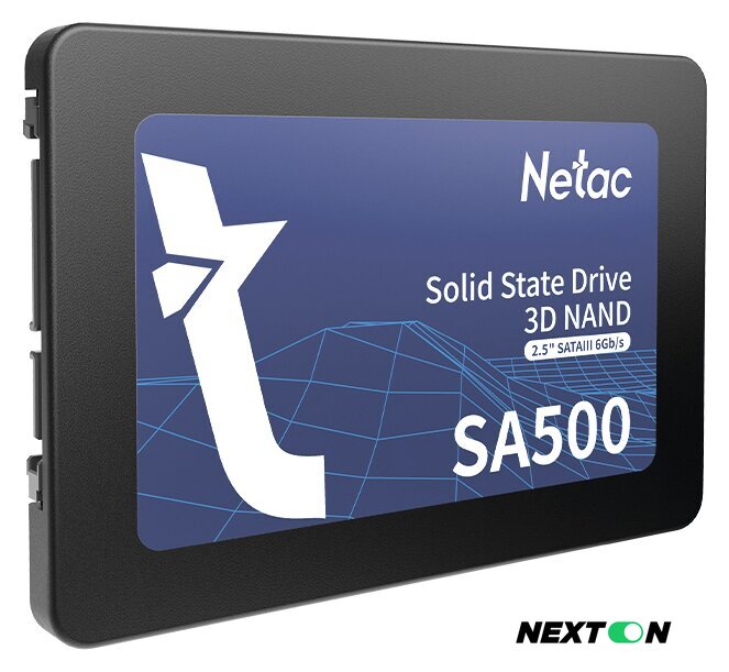 SSD Netac SA500 120GB NT01SA500-120-S3X - Изображение №3 — Интернет-магазин Nexton