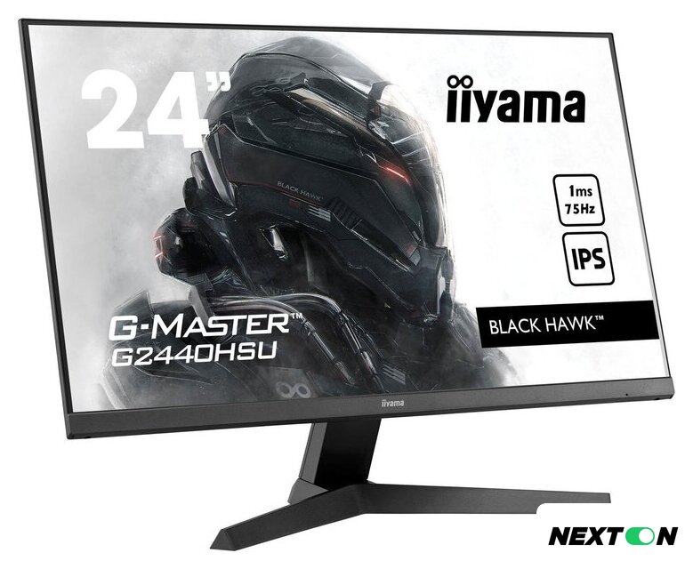 Игровой монитор iiyama G-Master Black Hawk G2440HSU-B1 - Изображение №4 — Интернет-магазин Nexton
