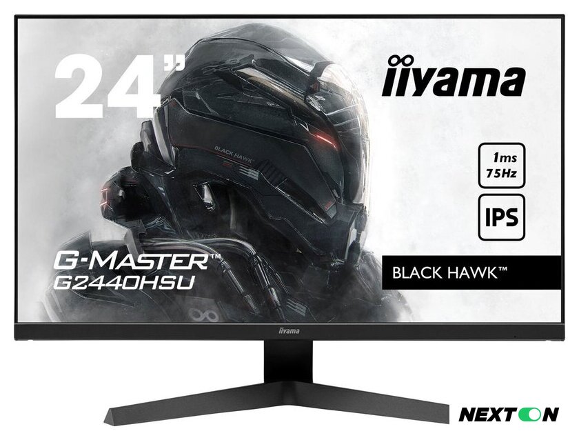 Игровой монитор iiyama G-Master Black Hawk G2440HSU-B1 - Изображение №1 — Интернет-магазин Nexton