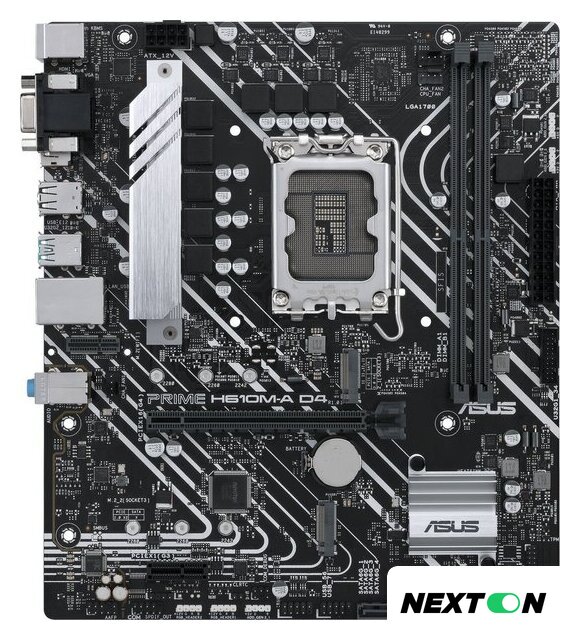 Материнская плата ASUS Prime H610M-A D4-CSM - Изображение №1 — Интернет-магазин Nexton