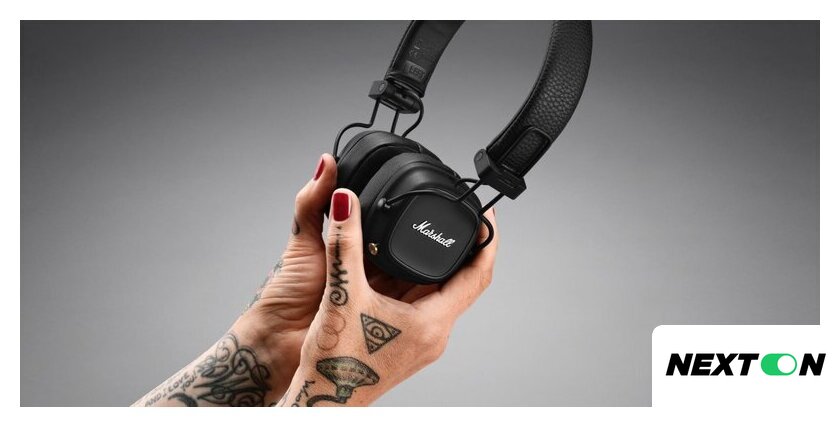 Наушники Marshall Major IV (черный) - Изображение №8 — Интернет-магазин Nexton