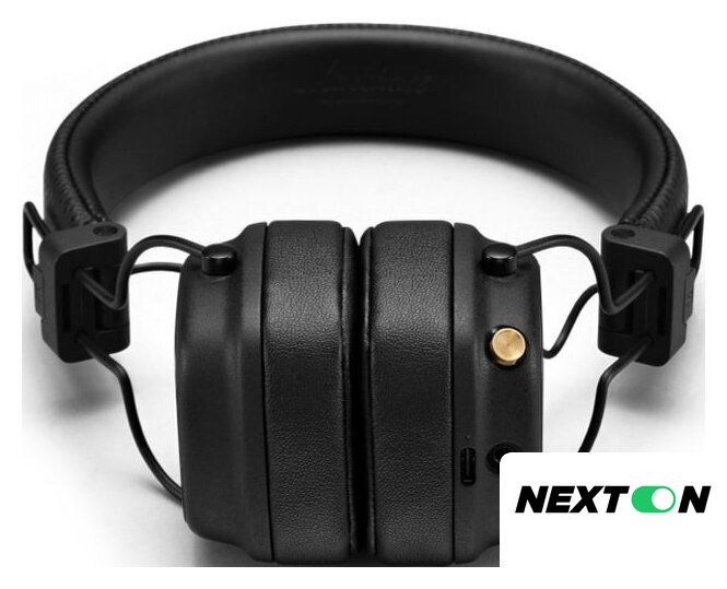 Наушники Marshall Major IV (черный) - Изображение №3 — Интернет-магазин Nexton