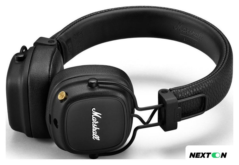 Наушники Marshall Major IV (черный) - Изображение №2 — Интернет-магазин Nexton