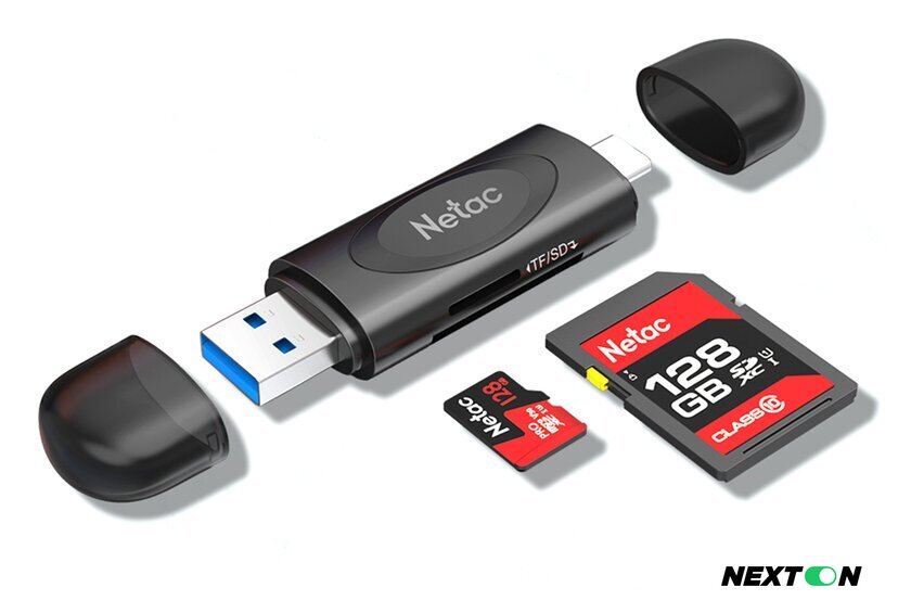 Карт-ридер Netac WK14 NT09WK14-30BK - Изображение №1 — Интернет-магазин Nexton