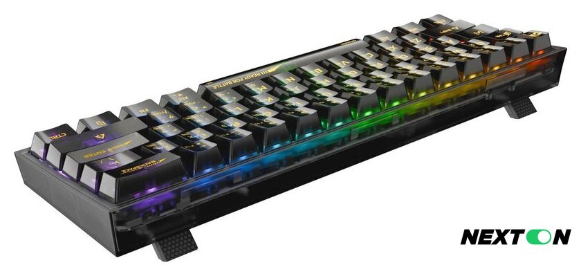 Клавиатура Redragon Fizz (прозрачный/черный) - Изображение №5 — Интернет-магазин Nexton