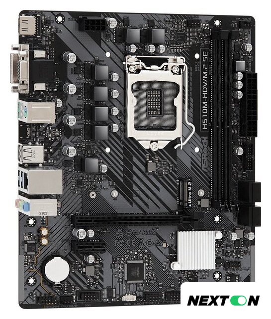 Материнская плата ASRock H510M-HDV/M.2 SE - Изображение №4 — Интернет-магазин Nexton