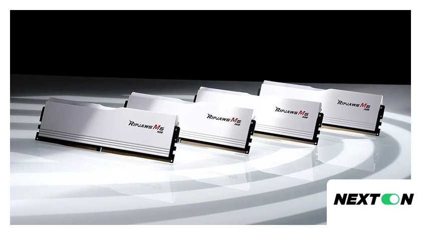 Оперативная память G.Skill Ripjaws M5 RGB 2x32ГБ DDR5 6400 МГц F5-6400J3239G32GX2-RM5RW - Изображение №5 — Интернет-магазин Nexton