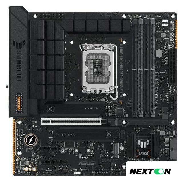Материнская плата ASUS TUF Gaming B760M-Plus WiFi II - Изображение №1 — Интернет-магазин Nexton