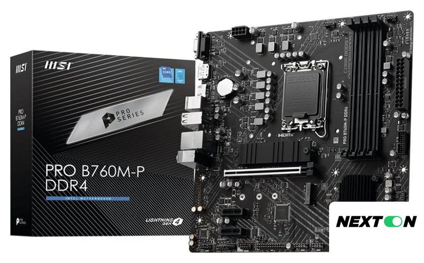 Материнская плата MSI Pro B760M-P DDR4 - Изображение №6 — Интернет-магазин Nexton