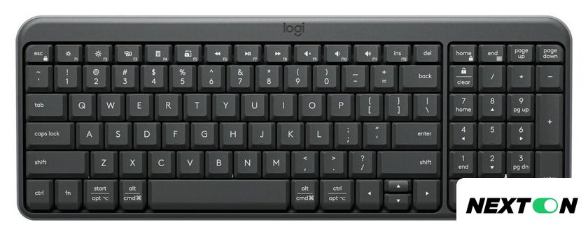 Клавиатура Logitech K250 Compact Bluetooth Wireless Keyboard 920-013452 (графит) - Изображение №1 — Интернет-магазин Nexton