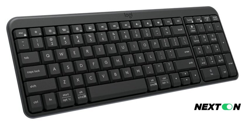 Клавиатура Logitech K250 Compact Bluetooth Wireless Keyboard 920-013452 (графит) - Изображение №4 — Интернет-магазин Nexton
