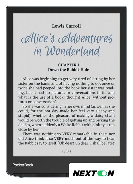 Электронная книга PocketBook 743K3 InkPad Color 3 (черный/серебристый) - Изображение №2 — Интернет-магазин Nexton