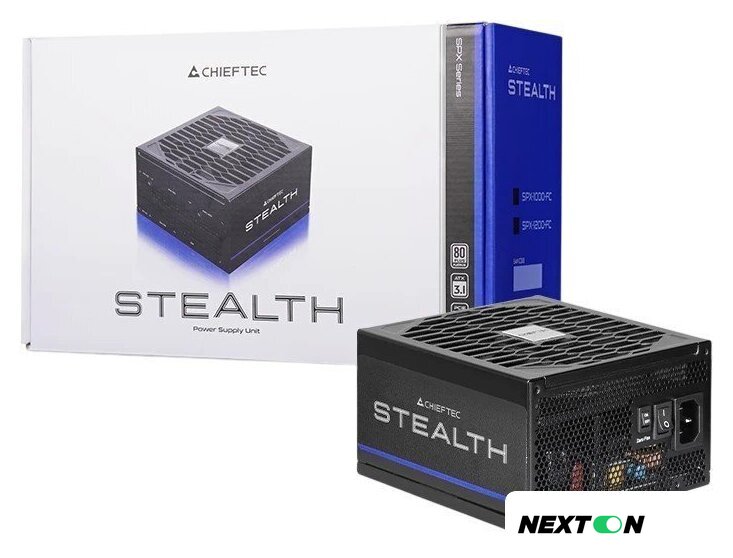Блок питания Chieftec Stealth SPX-1000-FC - Изображение №4 — Интернет-магазин Nexton