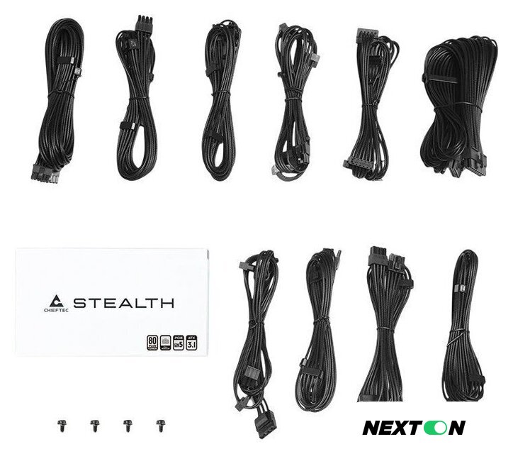 Блок питания Chieftec Stealth SPX-1000-FC - Изображение №3 — Интернет-магазин Nexton