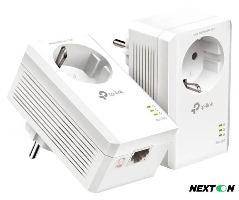 Комплект powerline-адаптеров TP-Link TL-PA7017P KIT - Изображение №1 — Интернет-магазин Nexton