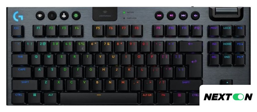 Клавиатура Logitech G915 X TKL Lightspeed GL Linear 920-012749 (нет кириллицы) - Изображение №1 — Интернет-магазин Nexton