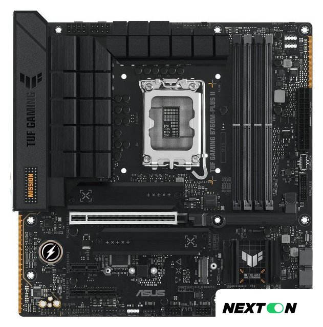 Материнская плата ASUS TUF Gaming B760M-Plus II - Изображение №1 — Интернет-магазин Nexton