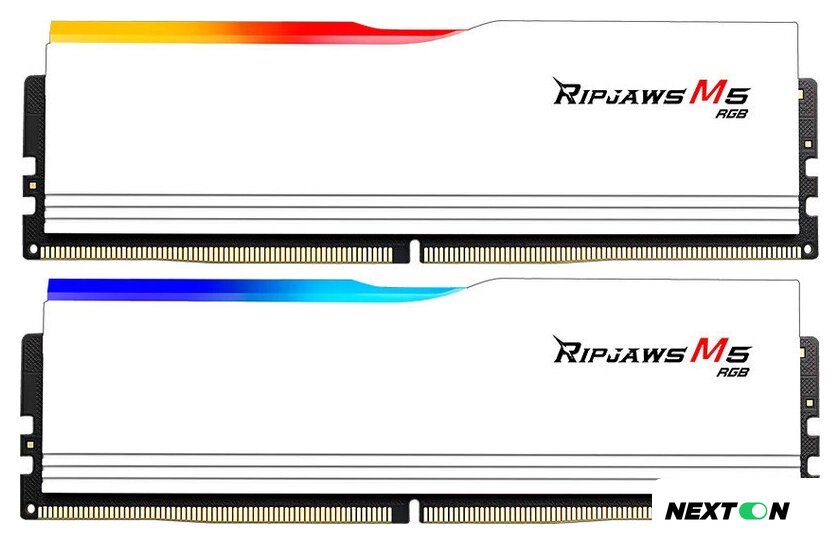 Оперативная память G.Skill Ripjaws M5 RGB 2x48ГБ DDR5 6400 МГц F5-6400J3239F48GX2-RM5RW - Изображение №1 — Интернет-магазин Nexton