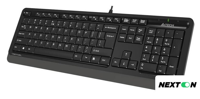 Клавиатура A4Tech Fstyler FK10 (черный/серый) - Изображение №5 — Интернет-магазин Nexton